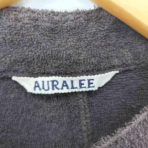 オーラリー AURALEE 22SS ORGANIC COTTON TERRY CLOTH SHIRT BLOUSON メンズ JPN:4