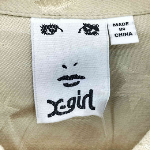 エックスガール X-girl HEXAGRAM JERSEY SHORT SHIRT レディース JPN:S