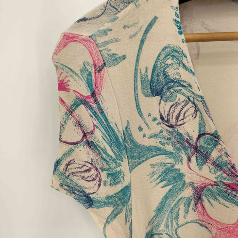 JUANA DE ARCO 総柄 S/S ワンピース レディース