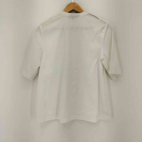 セオリー theory プルオーバー S/S ノーカラーシャツ レディース JPN:S