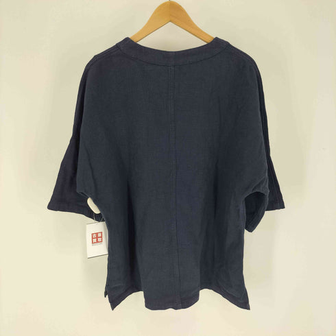 ビームスライツ BEAMS Lights 23SS リネン フットボール Tシャツ メンズ JPN:M
