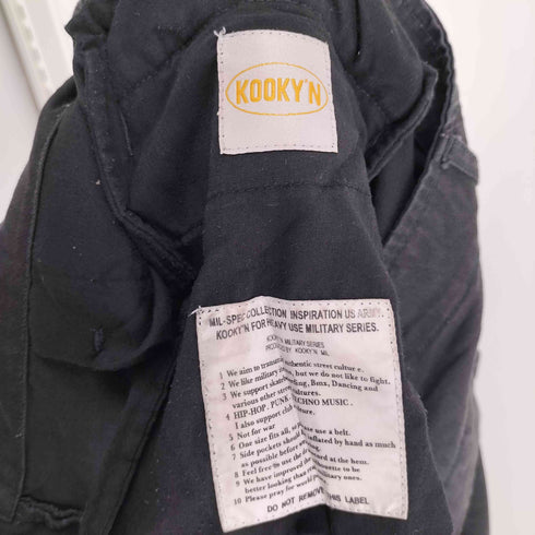 フーズフーギャラリー W.W.G KOOKYN サイドアジャスターベルト 裾ドローコード カーゴパンツ メンズ FREE