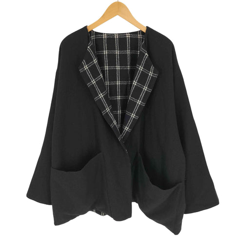 PORT BY ARK Reversible cardigan jacket リバーシブル カーディガン ジャケット メンズ FREE