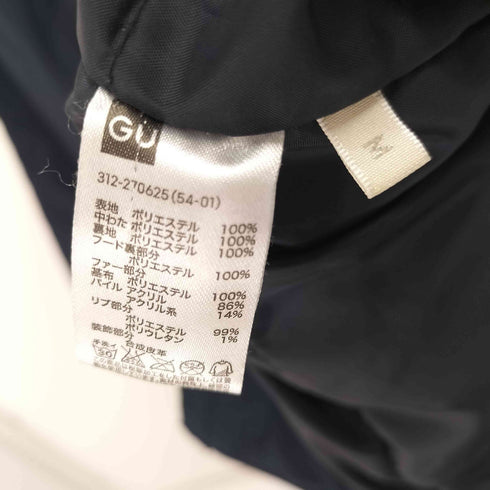 ジーユー GU 中綿モッズコート メンズ import:M