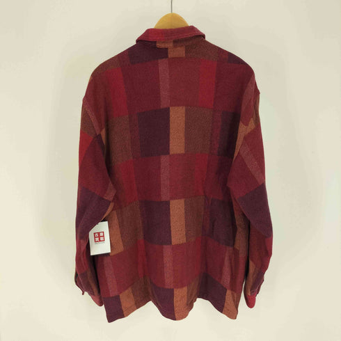アメリカンラグシー AMERICAN RAG CIE パッチワークチェックCPOシャツ メンズ import:M