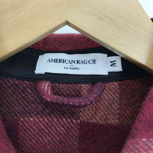 アメリカンラグシー AMERICAN RAG CIE パッチワークチェックCPOシャツ メンズ import:M