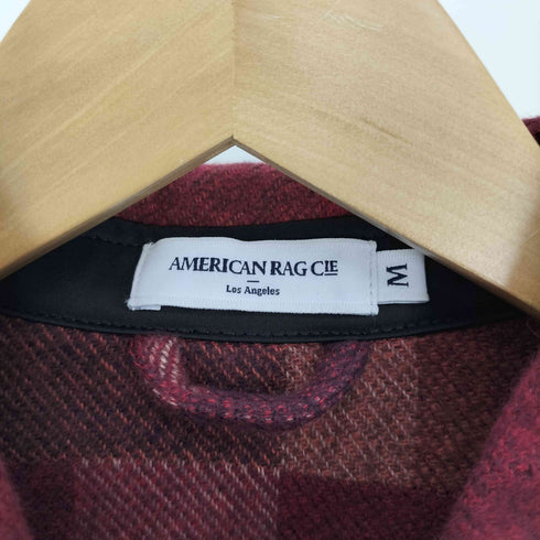 アメリカンラグシー AMERICAN RAG CIE パッチワークチェックCPOシャツ メンズ import:M