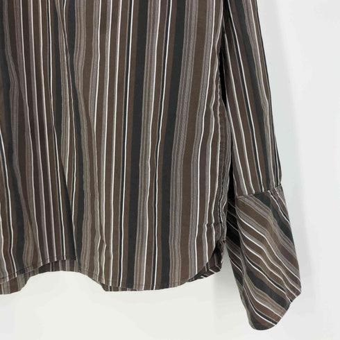 ペリーエリス PERRY ELLIS ストライプ カフスシャツ メンズ import:XL