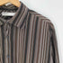 ペリーエリス PERRY ELLIS ストライプ カフスシャツ メンズ import:XL