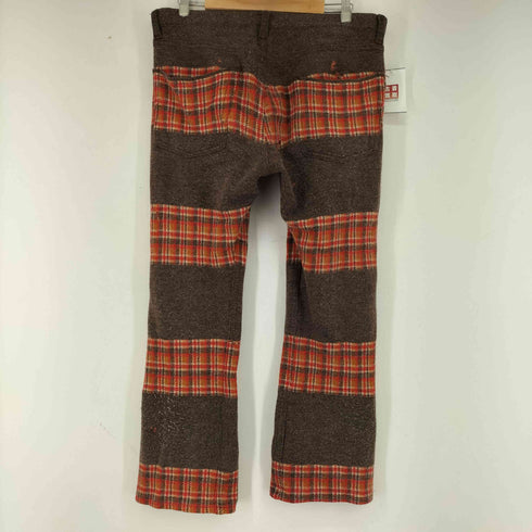 ジュンヤワタナベコムデギャルソンマン JUNYA WATANABE COMME des GARCONS MAN AD2003 ウールアンゴラ混 チェックパンツ メンズ JPN:S