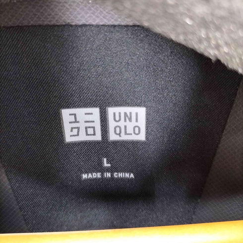 ユニクロ UNIQLO ブロックテックステンカラーコート メンズ JPN:L