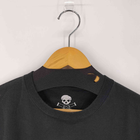 JACKASS 00S Tシャツ MTV テレビ番組 スカル ドクロ 骸骨 メンズ JPN:L