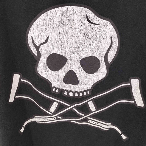 JACKASS 00S Tシャツ MTV テレビ番組 スカル ドクロ 骸骨 メンズ JPN:L