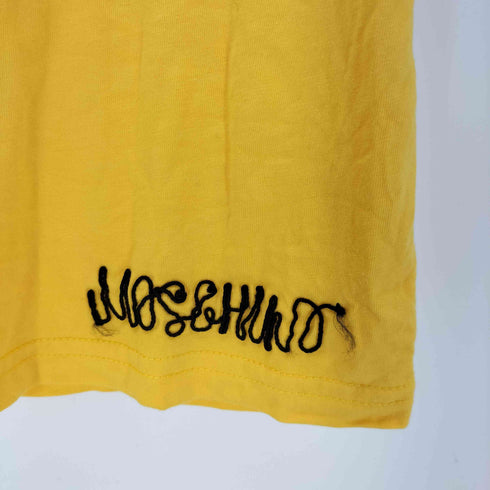 モスキーノ MOSCHINO 人物デザイン 半袖Tシャツ レディース FR:34