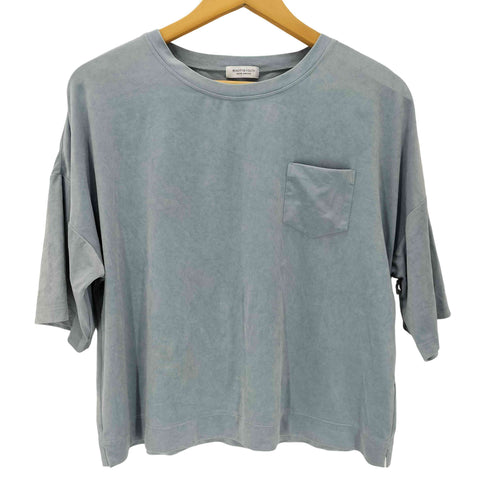 ビューティーアンドユースユナイテッドアローズ BEAUTY & YOUTH UNITED ARROWS クラッシュベロアカットソー レディース