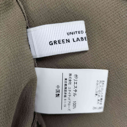 ユナイテッドアローズグリーンレーベルリラクシング UNITED ARROWS green label relaxing FM ハンマーサテン カイキン シャツ レディース
