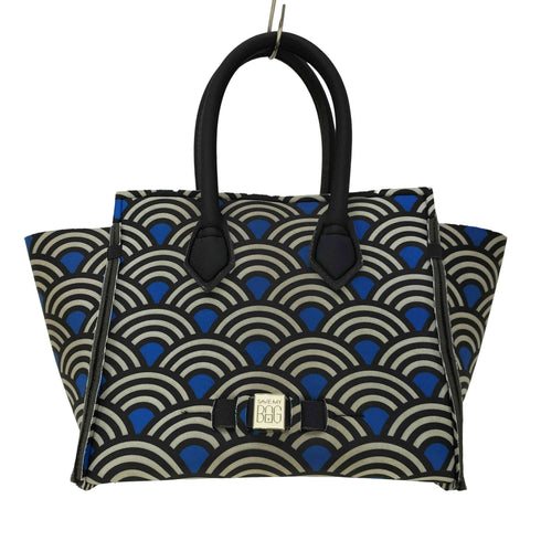 SAVE MY BAG 小紋柄スポンジハンドバッグ レディース