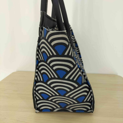 SAVE MY BAG 小紋柄スポンジハンドバッグ レディース