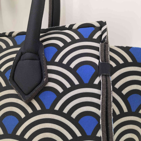 SAVE MY BAG 小紋柄スポンジハンドバッグ レディース