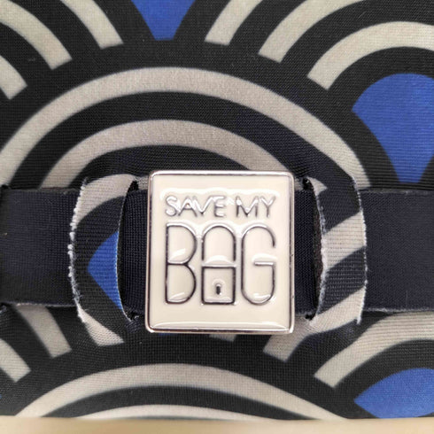 SAVE MY BAG 小紋柄スポンジハンドバッグ レディース