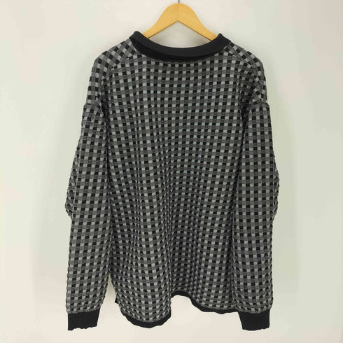 アドラー ADRER extra quality block check polo knit メンズ JPN:L