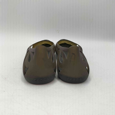 クロックス crocs フローラルカットフラットシューズ レディース US:8