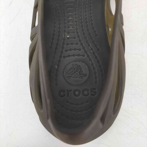 クロックス crocs フローラルカットフラットシューズ レディース US:8