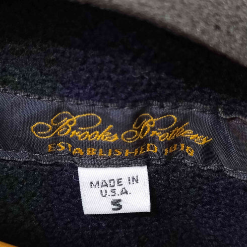 ブルックスブラザーズ BROOKS BROTHERS 80~90s USA製 内フリース マウンテンパーカー メンズ import:S