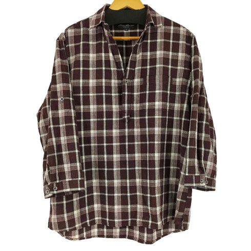 エディーバウアー Eddie Bauer スキッパー L/S チェックシャツ メンズ JPN:M