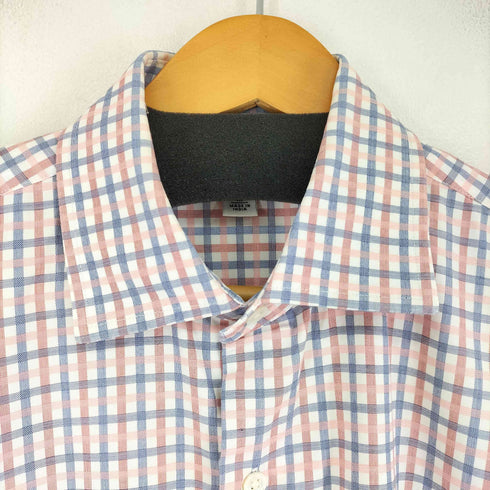 バナナリパブリック BANANA REPUBLIC L/S チェックシャツ メンズ import:M
