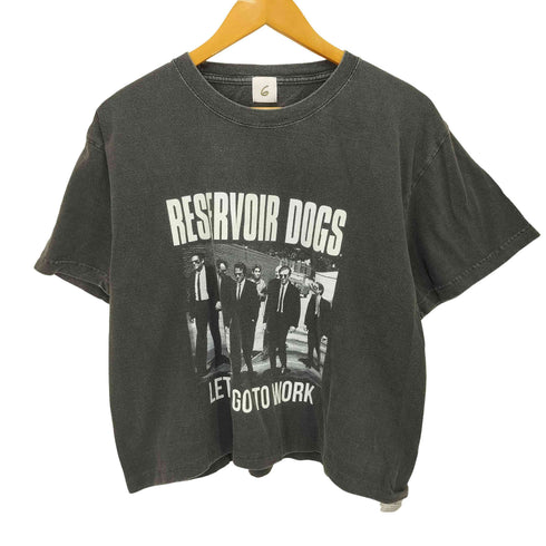 ロクビューティーアンドユースユナイテッドアローズ 6 BEAUTY & YOUTH UNITED ARROWS ヴィンテージ加工ムービープリントS/S TEE レディース M