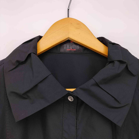 ヒロココシノ HIROKO KOSHINO TRUNK デザイン ロング シャツ ジャケット コート レディース JPN:40