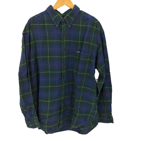 チャップスラルフローレン CHAPS RALPH LAUREN コットン L/Sチェックネルシャツ メンズ JPN:XL