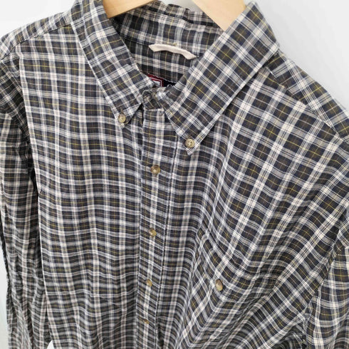 チャップス CHAPS コットンチェックL/S BDシャツ メンズ JPN:L