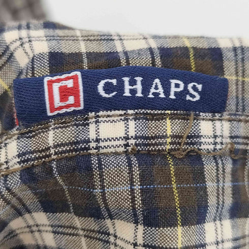 チャップス CHAPS コットンチェックL/S BDシャツ メンズ JPN:L