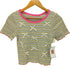 HELLO.SANFRANCISCO マルチボーダーリボンTEE レディース ONE