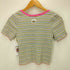 HELLO.SANFRANCISCO マルチボーダーリボンTEE レディース ONE