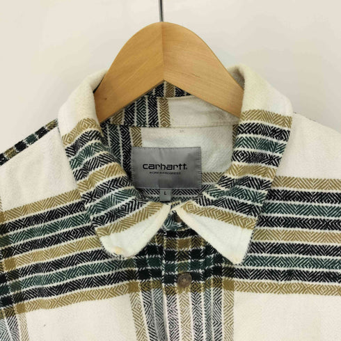 カーハートワークインプログレス Carhartt WIP 23AW L/S HAWKINS SHIRT ホーキンス ヘビーツイル チェック シャツ メンズ import:L
