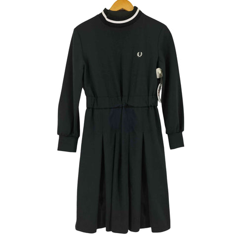 フレッドペリー FRED PERRY ロゴモックネックワンピース レディース UK:10