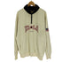 エクストララージ XLARGE 24SS XLLA HALF ZIP SWEATSHIRT ハーフジップ スウェットシャツ メンズ import:XL