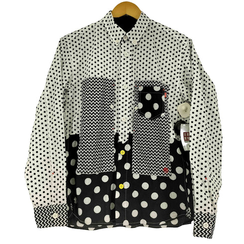 KAWATANI SHIRT L/S ドット BDシャツ メンズ JPN:M