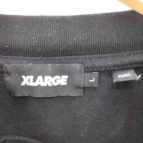 エクストララージ XLARGE STRIPED FOOTBALL SHIRT フットボールシャツ グラフィック カットソー メンズ import:L