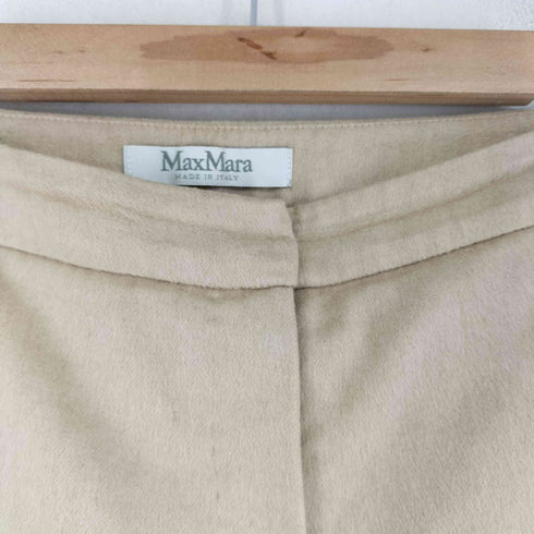 マックスマーラ MAX MARA 白タグ カシミヤ スラックスパンツ レディース JPN:42