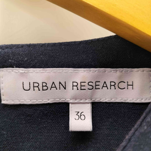 アーバンリサーチ URBAN RESEARCH くるみ釦ストレートロングワンピース レディース JPN:36
