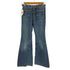 ラングラー Wrangler 70S Sportswearタグ ブッシュ フレア デニム パンツ ベルボトム レディース WAIST28/71