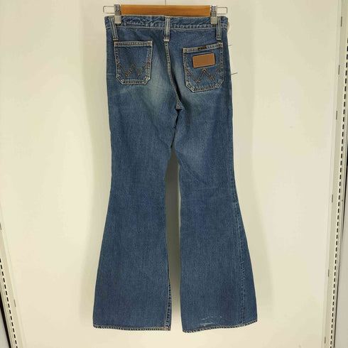ラングラー Wrangler 70S Sportswearタグ ブッシュ フレア デニム パンツ ベルボトム レディース WAIST28/71
