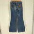 ラングラー Wrangler 70S Sportswearタグ ブッシュ フレア デニム パンツ ベルボトム レディース WAIST28/71