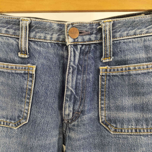 ラングラー Wrangler 70S Sportswearタグ ブッシュ フレア デニム パンツ ベルボトム レディース WAIST28/71
