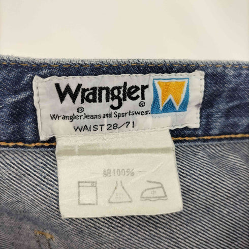 ラングラー Wrangler 70S Sportswearタグ ブッシュ フレア デニム パンツ ベルボトム レディース WAIST28/71