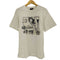 DELSOL 00s メキシコ製 ©2000 アラスカ gray WOLFプリントTシャツ メンズ import:M